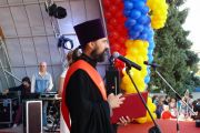 «День города» в г.Тимашевске  пришёлся на 21 сентября, Рождество Пресвятой Богородицы,  благочинный  Тимашевского округа получил награду.